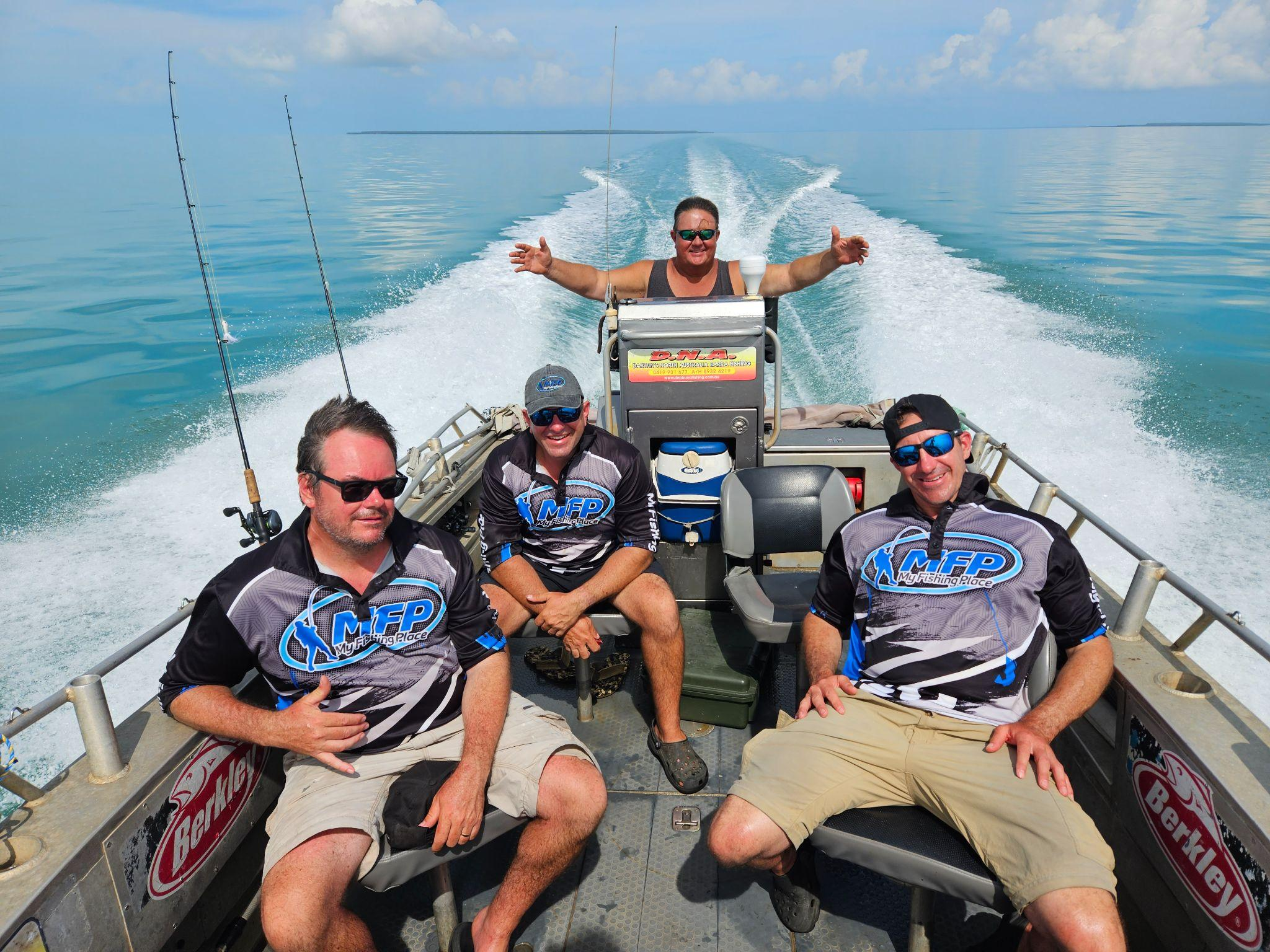 The boys on the boat